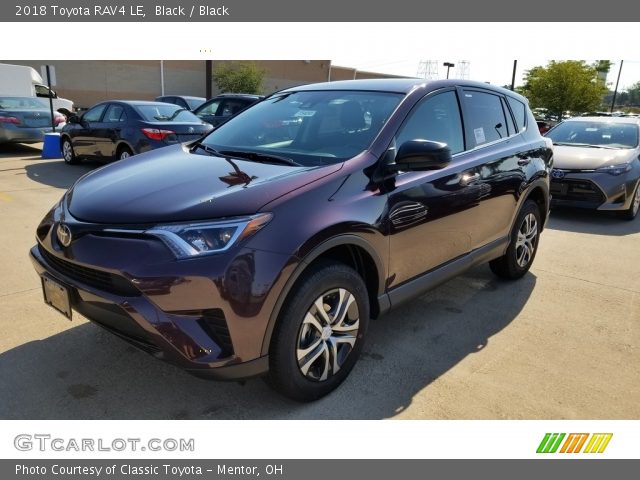 2018 Toyota RAV4 LE in Black