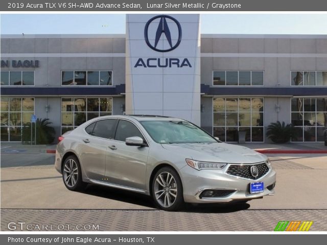2019 Acura TLX V6 SH-AWD Advance Sedan in Lunar Silver Metallic