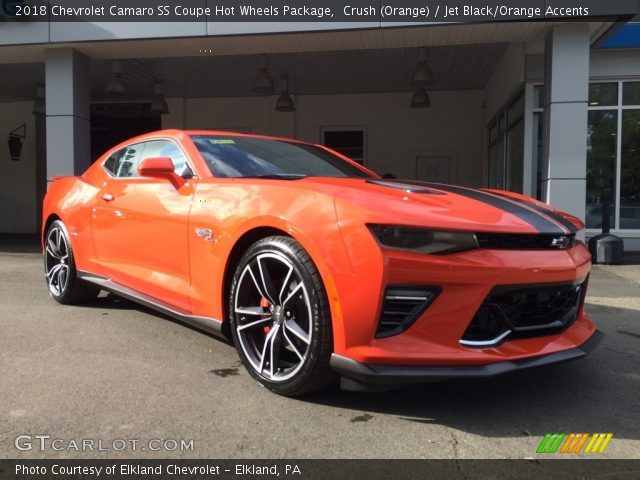 2018 Chevrolet Camaro SS Coupe Hot Wheels Package in Crush (Orange)