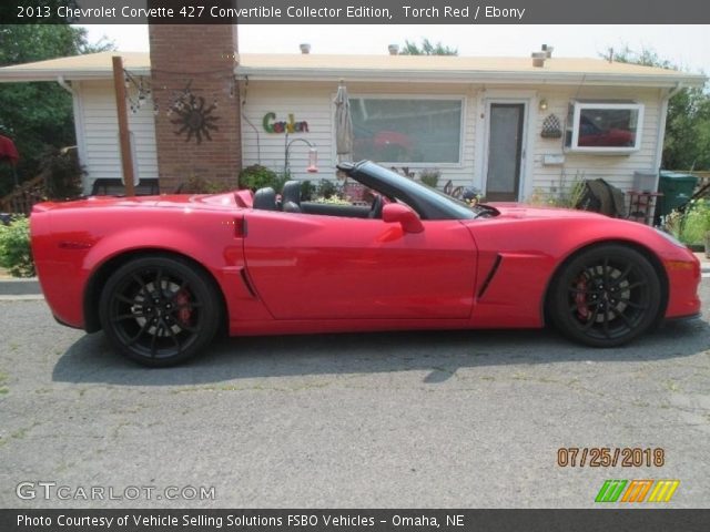 2013 Chevrolet Corvette 427 Convertible Collector Edition in Torch Red