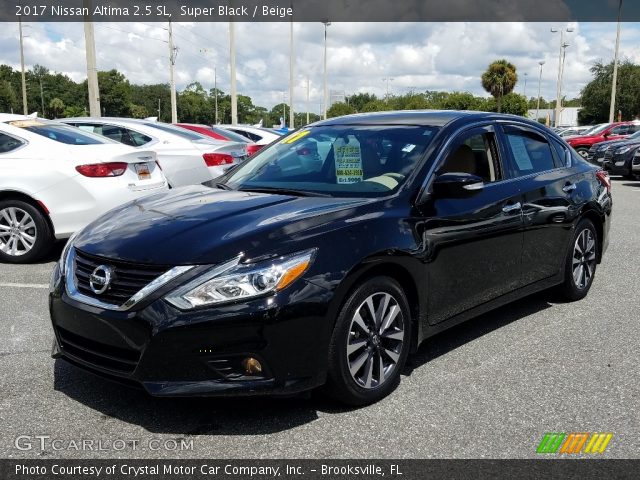 2017 Nissan Altima 2.5 SL in Super Black