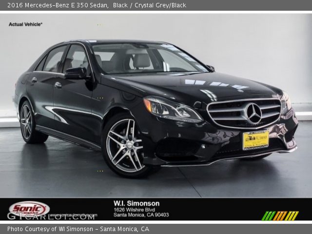 2016 Mercedes-Benz E 350 Sedan in Black