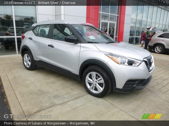 2018 Nissan Kicks S in Brilliant Silver