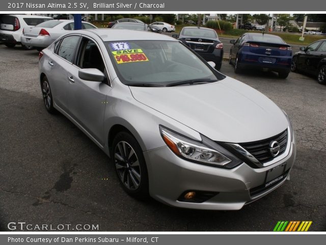 2017 Nissan Altima 2.5 SV in Brilliant Silver