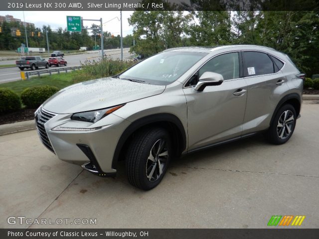 2019 Lexus NX 300 AWD in Silver Lining Metallic