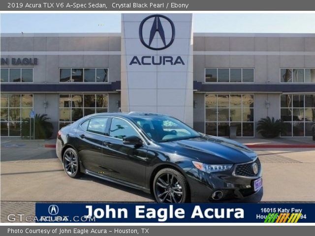 2019 Acura TLX V6 A-Spec Sedan in Crystal Black Pearl