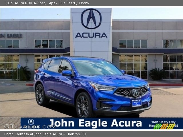2019 Acura RDX A-Spec in Apex Blue Pearl