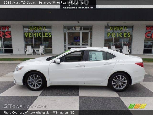 2018 Acura TLX Sedan in Bellanova White Pearl