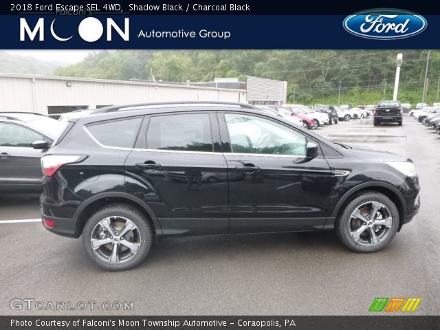 2018 Ford Escape SEL 4WD in Shadow Black