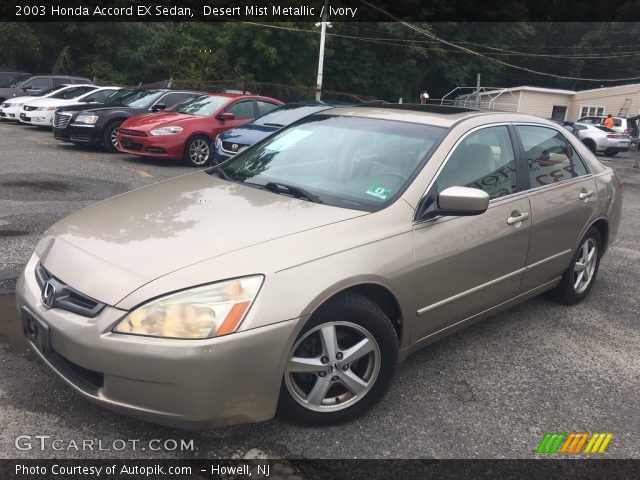 2003 Honda Accord EX Sedan in Desert Mist Metallic