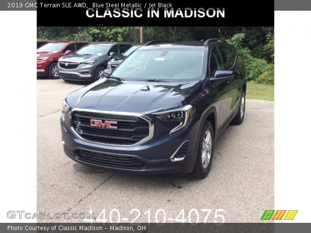 2019 GMC Terrain SLE AWD in Blue Steel Metallic