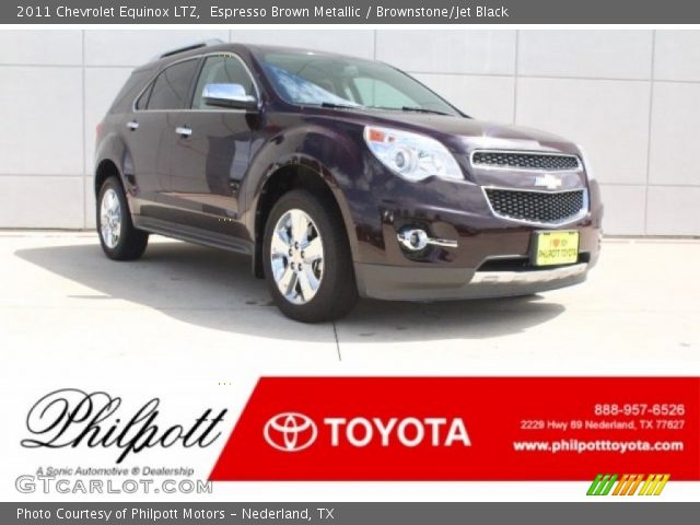 2011 Chevrolet Equinox LTZ in Espresso Brown Metallic