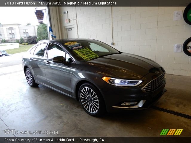 2018 Ford Fusion Titanium AWD in Magnetic