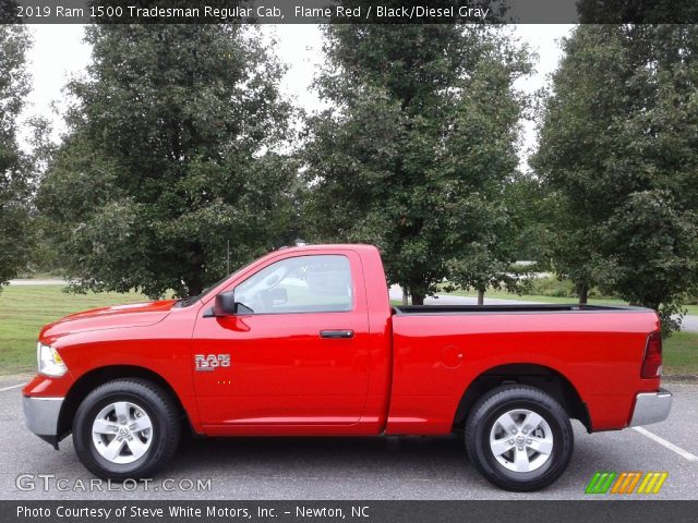 2019 Ram 1500 Tradesman Regular Cab in Flame Red