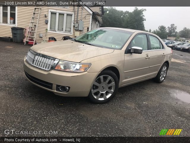 2008 Lincoln MKZ AWD Sedan in Dune Pearl Metallic