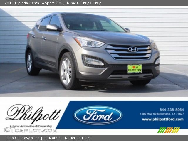 2013 Hyundai Santa Fe Sport 2.0T in Mineral Gray