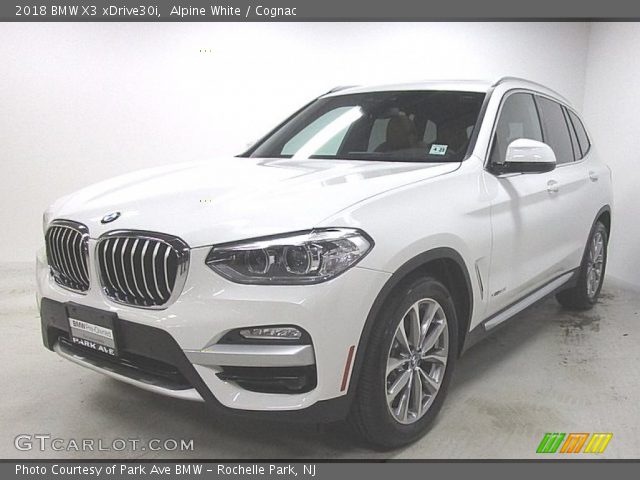 2018 BMW X3 xDrive30i in Alpine White