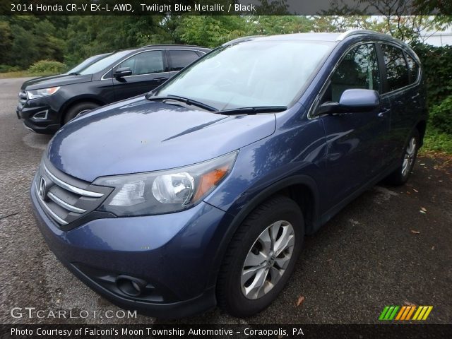 2014 Honda CR-V EX-L AWD in Twilight Blue Metallic
