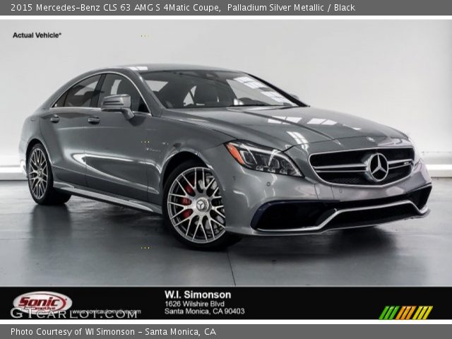 2015 Mercedes-Benz CLS 63 AMG S 4Matic Coupe in Palladium Silver Metallic