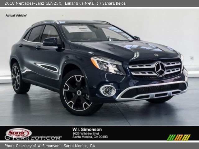 2018 Mercedes-Benz GLA 250 in Lunar Blue Metallic