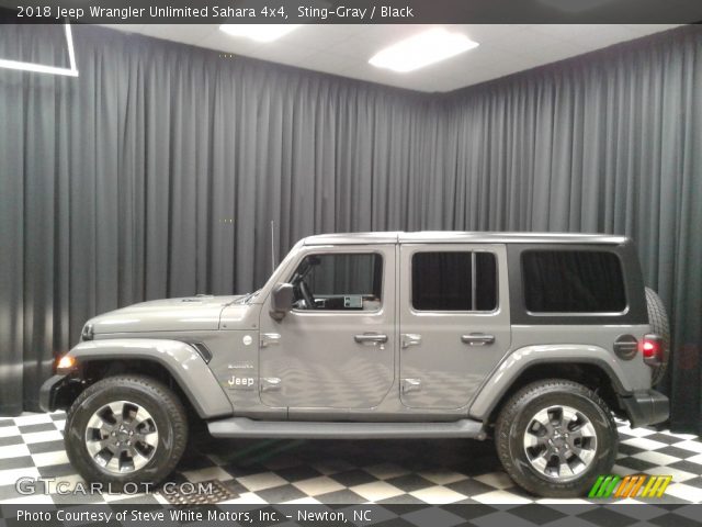 2018 Jeep Wrangler Unlimited Sahara 4x4 in Sting-Gray