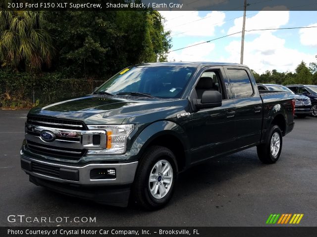 2018 Ford F150 XLT SuperCrew in Shadow Black