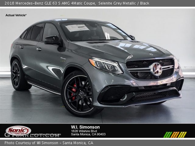 2018 Mercedes-Benz GLE 63 S AMG 4Matic Coupe in Selenite Grey Metallic