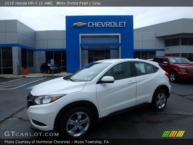 2016 Honda HR-V LX AWD in White Orchid Pearl