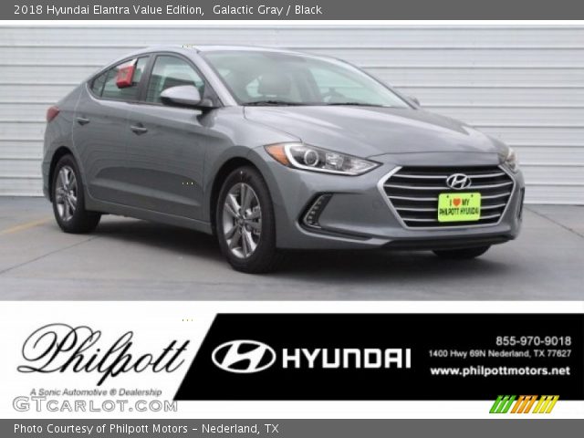 2018 Hyundai Elantra Value Edition in Galactic Gray