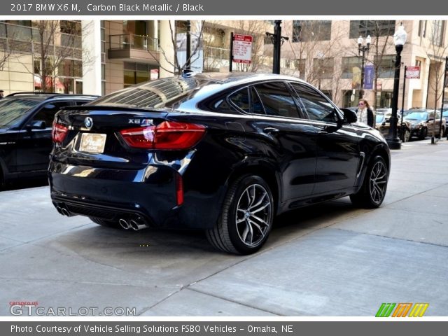 2017 BMW X6 M  in Carbon Black Metallic