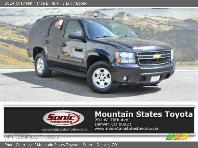 2014 Chevrolet Tahoe LT 4x4 in Black