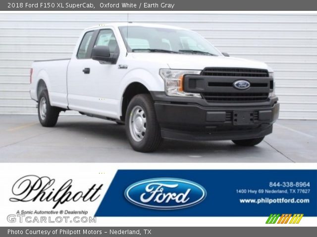 2018 Ford F150 XL SuperCab in Oxford White