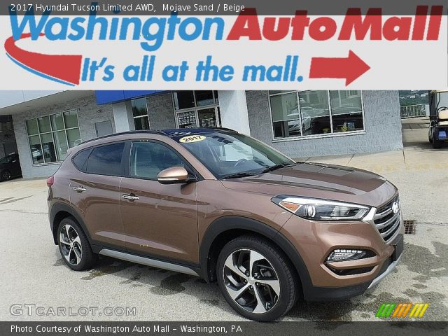 2017 Hyundai Tucson Limited AWD in Mojave Sand