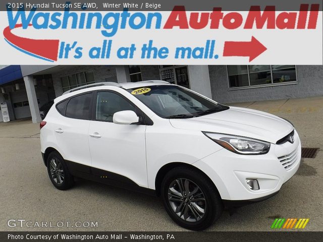 2015 Hyundai Tucson SE AWD in Winter White