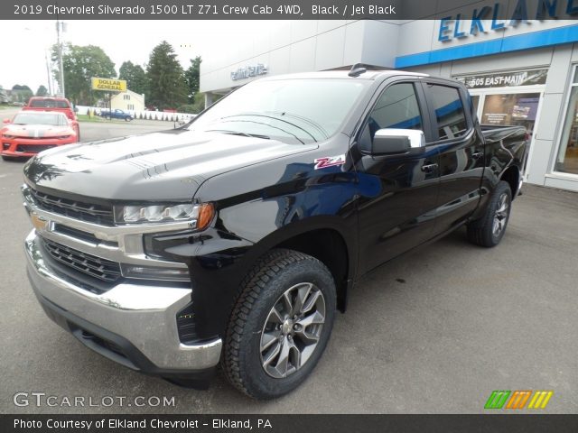 2019 Chevrolet Silverado 1500 LT Z71 Crew Cab 4WD in Black