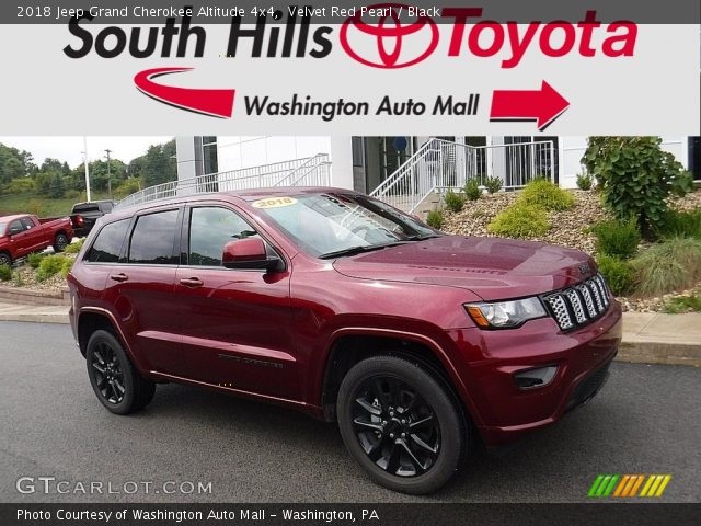 2018 Jeep Grand Cherokee Altitude 4x4 in Velvet Red Pearl