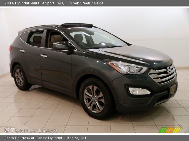 2014 Hyundai Santa Fe Sport FWD in Juniper Green