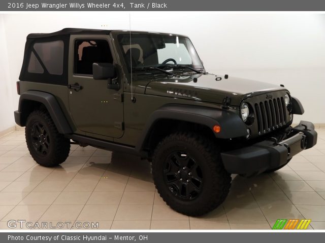 2016 Jeep Wrangler Willys Wheeler 4x4 in Tank