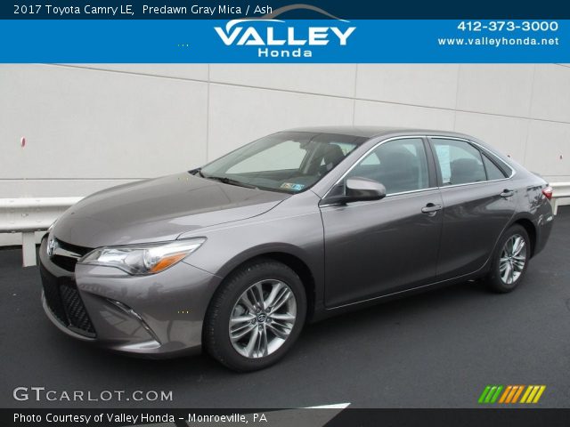 2017 Toyota Camry LE in Predawn Gray Mica