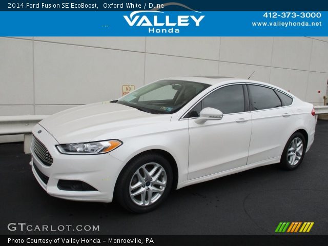 2014 Ford Fusion SE EcoBoost in Oxford White