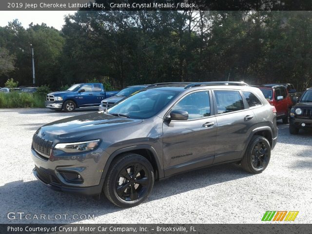 2019 Jeep Cherokee Latitude Plus in Granite Crystal Metallic