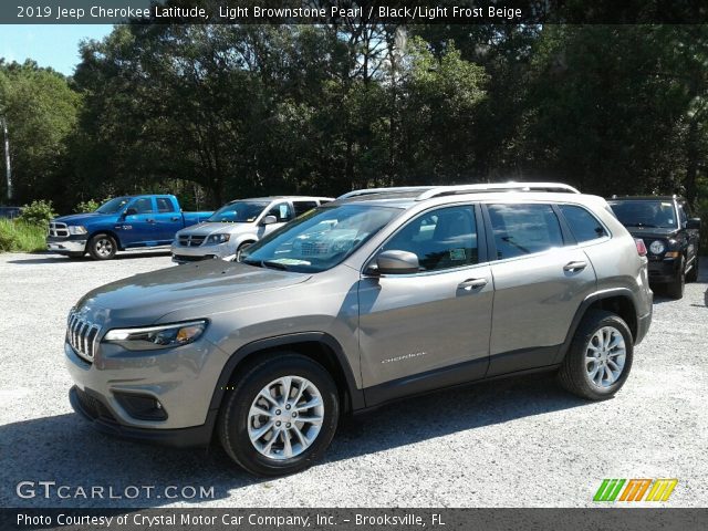 2019 Jeep Cherokee Latitude in Light Brownstone Pearl