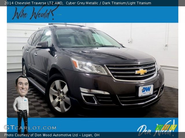 2014 Chevrolet Traverse LTZ AWD in Cyber Grey Metallic