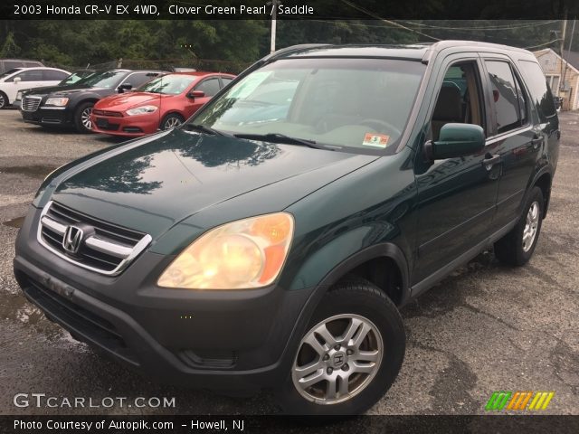 2003 Honda CR-V EX 4WD in Clover Green Pearl