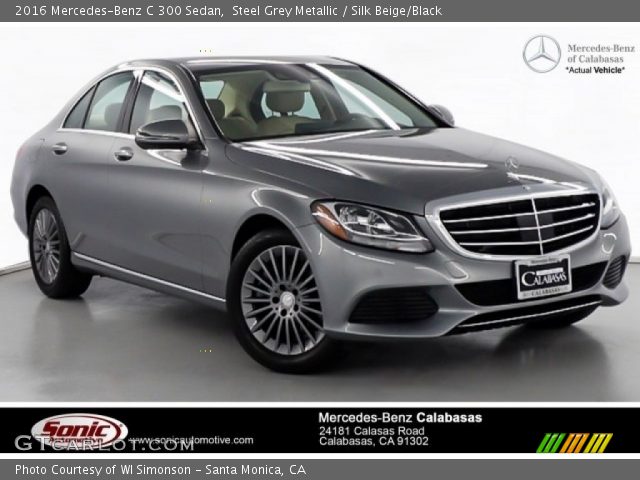 2016 Mercedes-Benz C 300 Sedan in Steel Grey Metallic