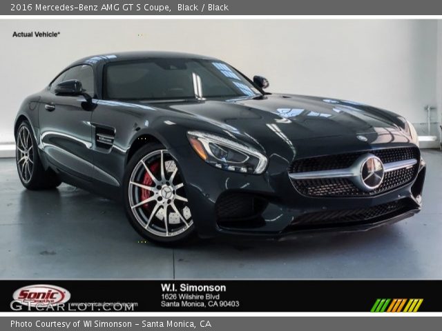 2016 Mercedes-Benz AMG GT S Coupe in Black