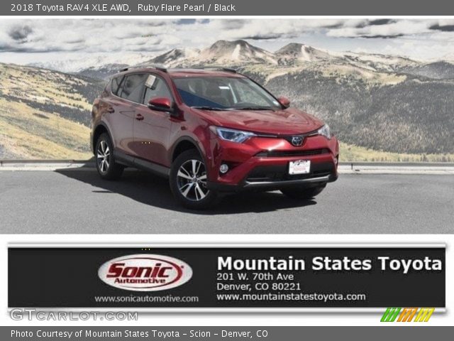 2018 Toyota RAV4 XLE AWD in Ruby Flare Pearl