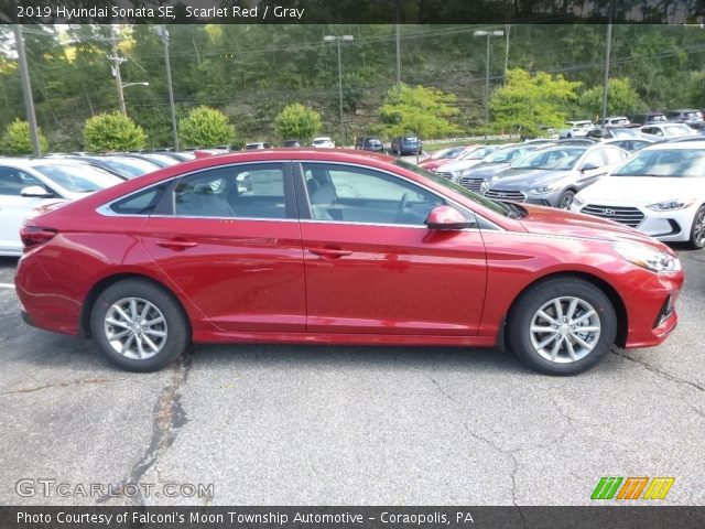 2019 Hyundai Sonata SE in Scarlet Red