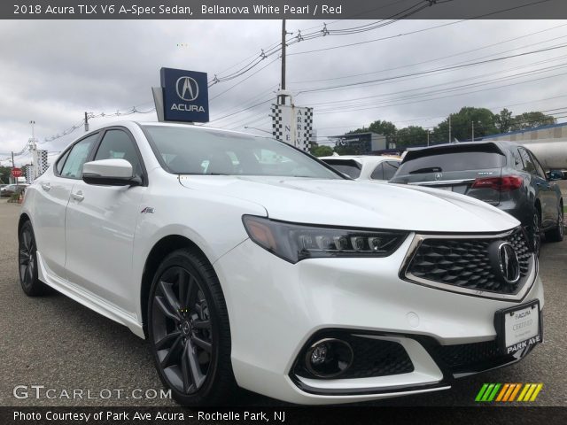 2018 Acura TLX V6 A-Spec Sedan in Bellanova White Pearl