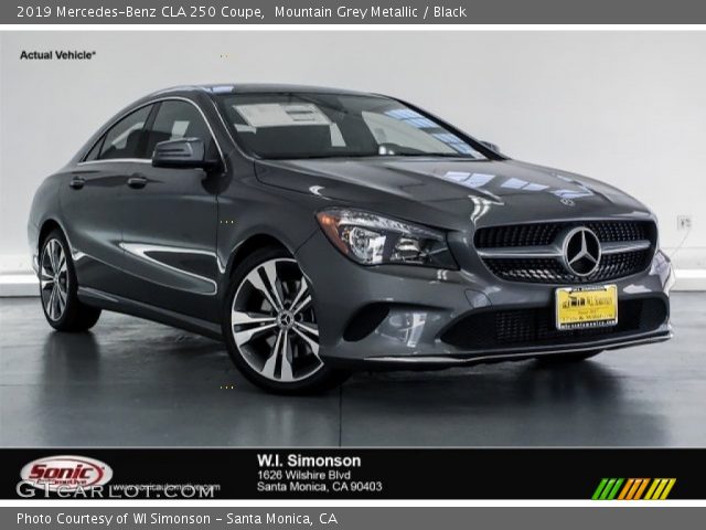 2019 Mercedes-Benz CLA 250 Coupe in Mountain Grey Metallic